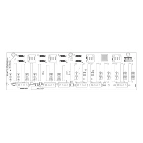 Supermicro BPN-SAS3-213A-N8 2U 16-Port 8xSAS/SATA 12G 8xNVMe Backplane