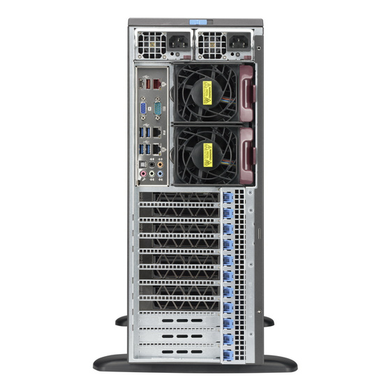 Supermicro SuperServer SYS-5049A-TR Tower max. 3TB 1x10GbE 1x1GbE 8x3,5 2x2200W S3647