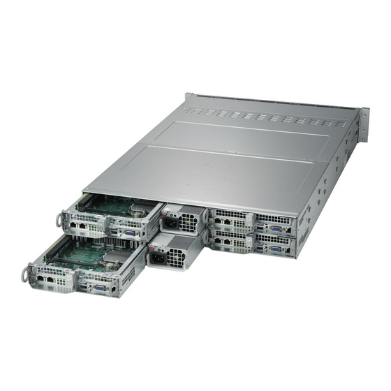 Supermicro 2U Twin 2029TP-HTR 4xNode Xeon DP 2,5 Bays 16xDIMM 2x PCIe