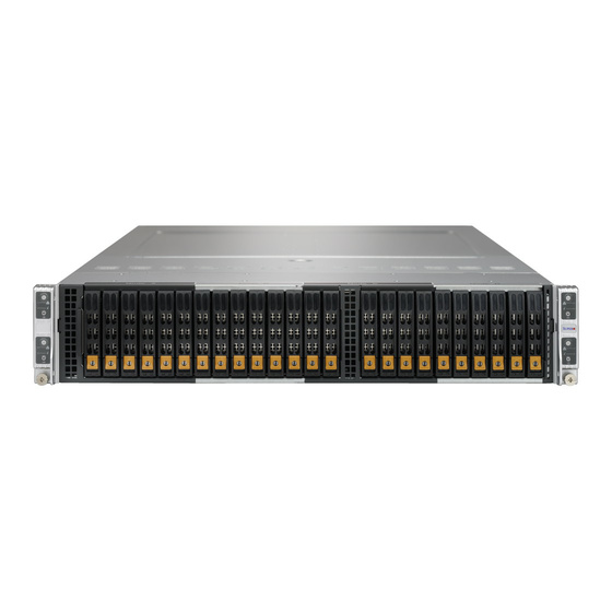 Supermicro 2U Twin 2029BT-HNR 4xNode Xeon DP 2,5 All-Flash NVMe Bays 24xDIMM 2x PCIe