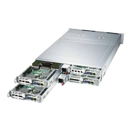 Supermicro 2U Twin 2029BT-HNR 4xNode Xeon DP 2,5 All-Flash NVMe Bays 24xDIMM 2x PCIe