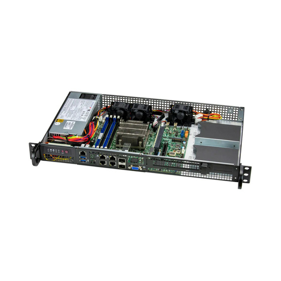 Supermicro 1U UP Xeon D-1700 Ice Lake Server ZFS ready Hyper-V compatible