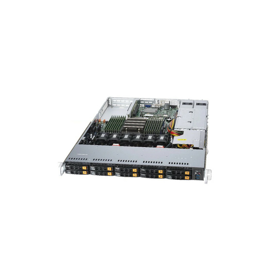 Supermicro SuperServer 1114S-WN10RT 1U max. 4TB 2x10GbE 10xNVMe Gen4 3xPCIe 4.0 2x750W UP SP3