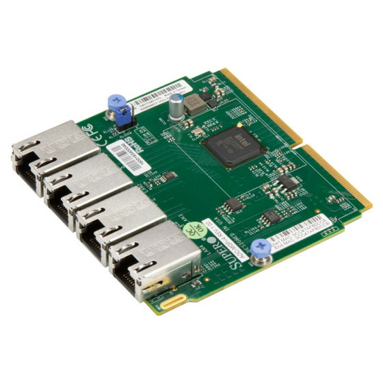 Supermicro AOC-MGP-i4M 1G Quad Port NIC 4x RJ-45 SIOM