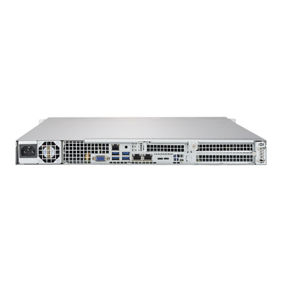 Supermicro 1U DP Xeon Scalable Server VMware ready