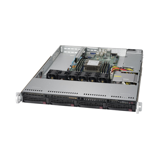 Supermicro 1U UP Xeon Scalable Server VMware ready