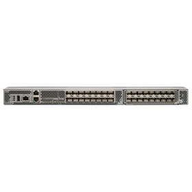 Cisco MDS 9132T 32G FC Switch w/ 24 active ports + 24x16G SW Optics 2x PSU Enterprise license Port Side Exhaust