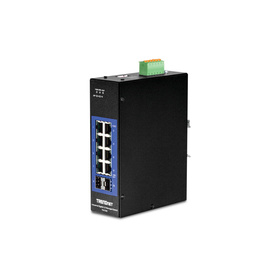 TRENDnet TI-G102i DIN-Rail Switch 10-Port Industrial Gigabit L2