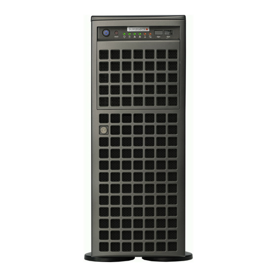 Supermicro CSE-747BTQ-R2K04B Tower/4U Chassis 8x3,5 2x2000W GPU