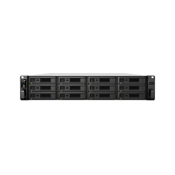 Synology RS3621RPxs 2U 12-Bay 6-Core 8GB 4x1GbE Red. PSU