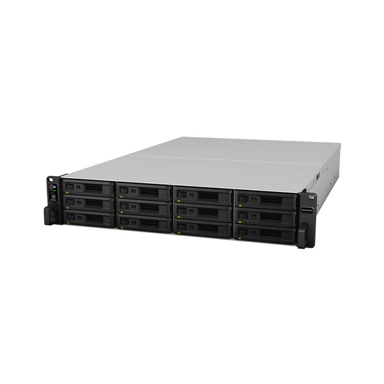 Synology RS3621xs+ 2U 12-Bay 8-Core 8GB 4x1GbE 2x10GbE Red. PSU