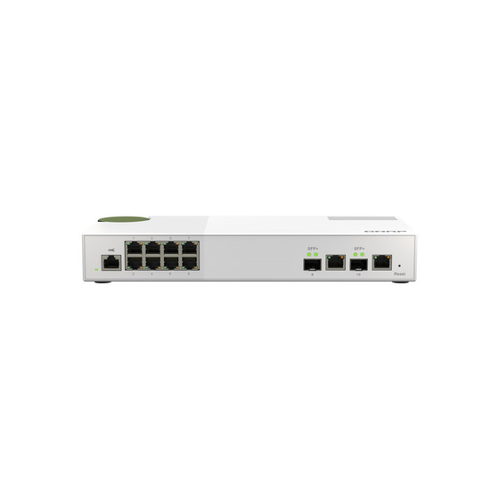 QNAP QSW-M2108-2C 8x2,5GbE + 2x10G RJ-45/SFP+ Desktop Switch