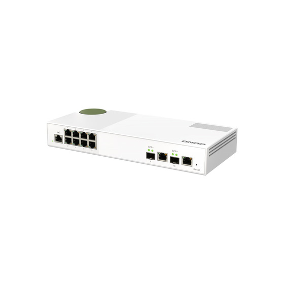 QNAP QSW-M2108-2C 8x2,5GbE + 2x10G RJ-45/SFP+ Desktop Switch