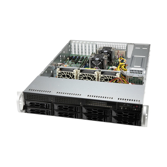 Supermicro CSE-LA25TQC-R609LP 2U Chassis 8x3,5/2,5 2x650W