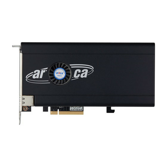 Areca ARC-1886-4N8I PCIe 4.0 4x M.2 NVMe 1x SFF-8654 8GB Hardware-RAID Controller