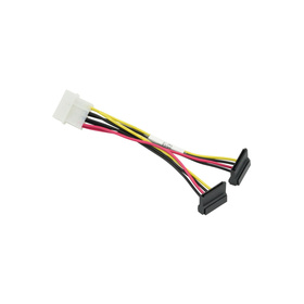 Supermicro CBL-0082L Y-splitter Power Cable 1x 4-Pin Molex to 2x SATA 15cm