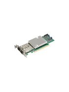 Supermicro AOC-S100GC-I2C E810-CAM2 100G Dual Port PCIe 4.0 x16 Server NIC 2x QSFP28 w/ iWARP RDMA