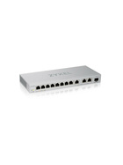 Zyxel XGS1250-12 12-Port silent Desktop Switch 8x 1G RJ-45 + 3x 10G RJ-45 1x 10G SFP+