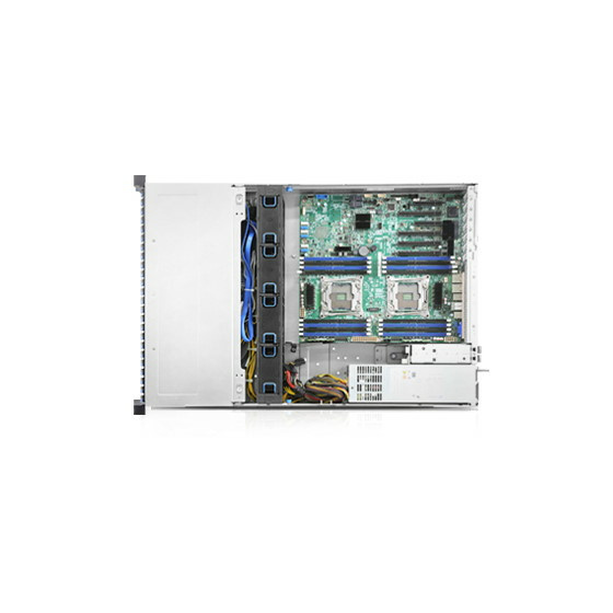 Chenbro RM23808 2U Chassis E-ATX 8x3,5 2x2,5 inkl. 2x800W AcBel Redundant PSU