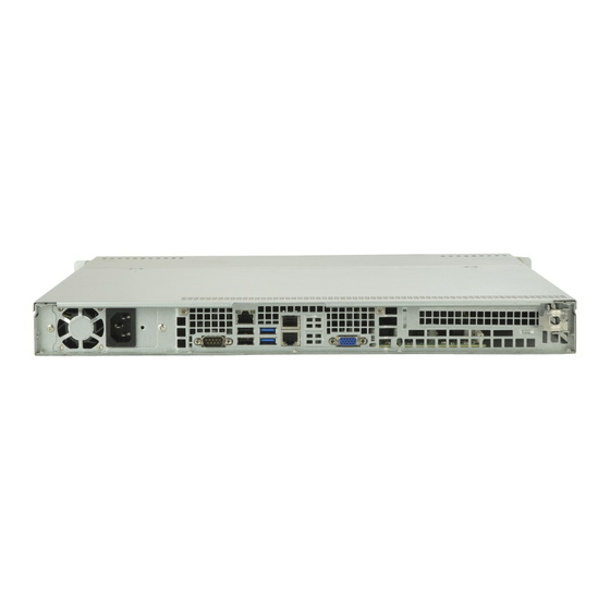 Supermicro CSE-813MF2TQC-505CB 1U Chassis 4x3,5 500W