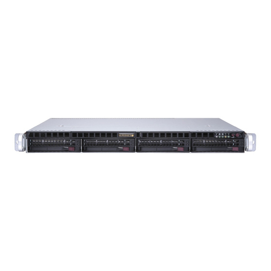 Supermicro CSE-813MF2TQC-R804CB 1U Chassis 4x3,5 2x800W