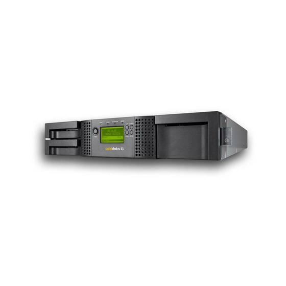 actidata actiLib Library Gen2 2U Rackmount mit 1x LTO-9 HH SAS 24 Slots