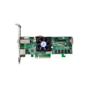 Areca ARC-1886-4X8I 12-Port SAS/SATA/NVMe Tri-Mode RAID PCIe 4.0 8GB 1x SFF-8654 x8 1x SFF-8644