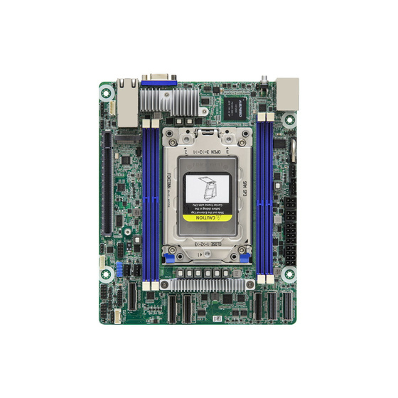 ASRock ROMED4ID-2T max. 1TB 1xM.2 2x10GbE 4xU.2 16xSATA 1xPCIe 4.0 x16 deep mini-ITX IPMI