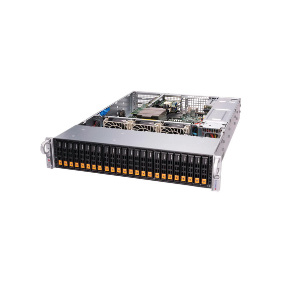 Supermicro AS-2114S-WN24RT 2U max. 4TB 2x10GbE 1x PCIe 4.0 24xU.2 NVMe 2x1200W UP SP3