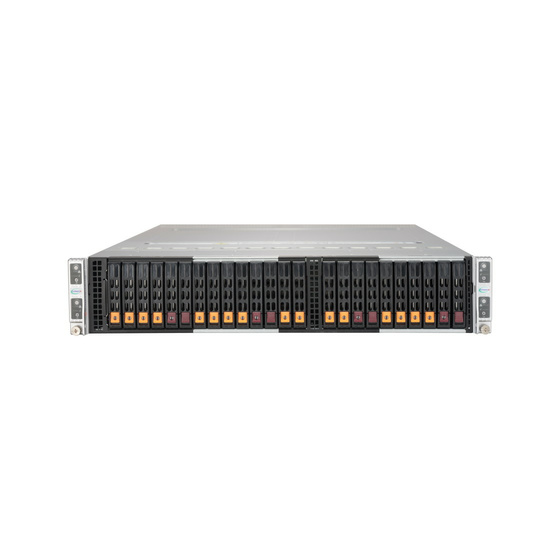 Supermicro BigTwin 2U AS-2124BT-HNTR 4xNode SP3 DP 2,5 Hybrid-Flash SATA/NVMe Bays