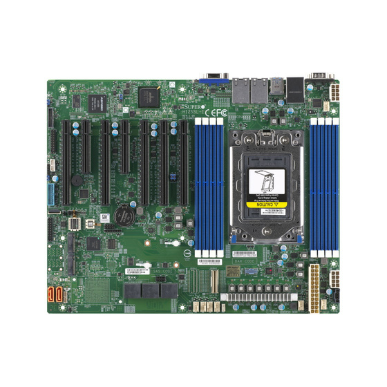 Supermicro H12SSL-I max. 2TB 7xPCIe 4.0 2x M.2 2x1GbE 2xU.2 IPMI UP SP3 ATX