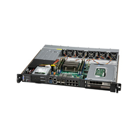 Supermicro SuperServer 1019D-4C-RAN13TP+ IoT 1U 4-Core D-2123IT max. 512GB 8xGbE 4x10G SFP+ 2x2,5" TPM 2xPCIe IPMI