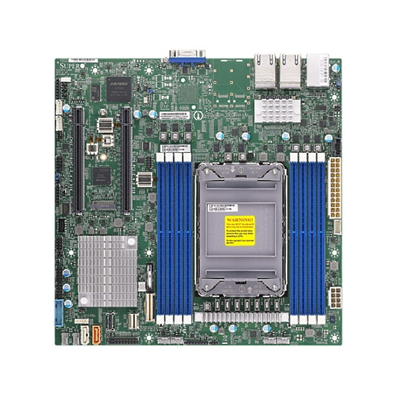 Supermicro X12SPZ-LN4F max. 2TB 2x PCIe 4.0 x16 M.2 4xU.2 6xSATA 4xGbE IPMI TPM mATX