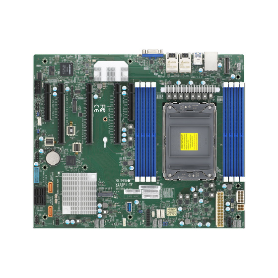 Supermicro X12SPi-TF max. 2TB 5x PCIe 4.0 M.2 2xU.2 10xSATA 2x10GbE IPMI ATX