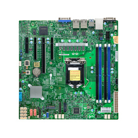 Supermicro X12STL-F max. 128GB 4xPCIe M.2 6xSATA 2xGbE IPMI mATX