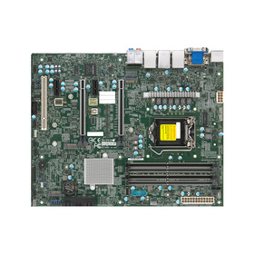 Supermicro X12SCA-5F max. 128GB 4xPCIe 1xPCI 32-bit 3xM.2 6xSATA 2xGbE DP/HDMI/DVI/VGA IPMI Audio ATX