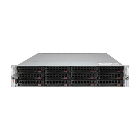 Supermicro SuperServer 620U-TNR 2U DP LGA4189 max. 8TB 8xPCIe 4.0 up to 12x3.5 (NVMe optional) NIC options IPMI 2x1200W