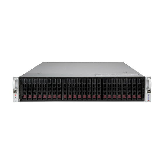Supermicro SuperServer 220U-TNR 2U DP LGA4189 max. 8TB 8xPCIe 4.0 24x2,5 (up to 22xNVMe) NIC options IPMI 2x1600W