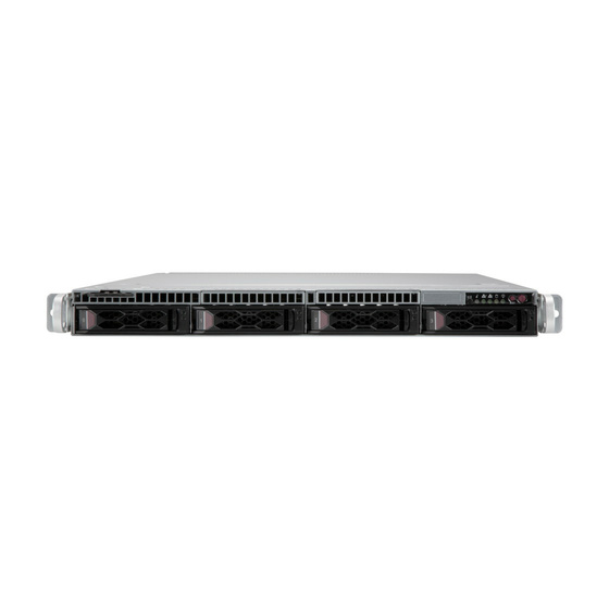 Supermicro SuperServer 610C-TR 1U DP LGA4189 max. 4TB 2xPCIe 4.0 4x3,5 2xM.2 NIC options IPMI 2x860W