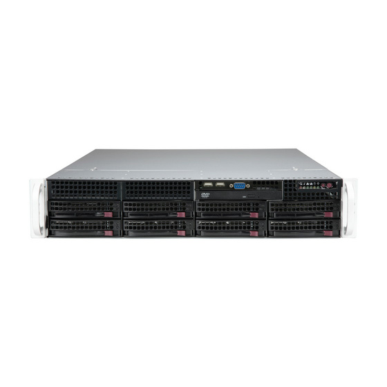 Supermicro SuperServer 620P-TRT 2U DP LGA4189 max. 4TB 6xPCIe 4.0 8x3,5 M.2 2x10GbE IPMI 2x1200W