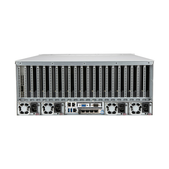 Supermicro SuperServer 420GP-TNR 4U DP LGA4189 max. 8TB 10xGPU 24x2,5 (8x NVMe) 2xM.2 2x1GbE 2x2000W