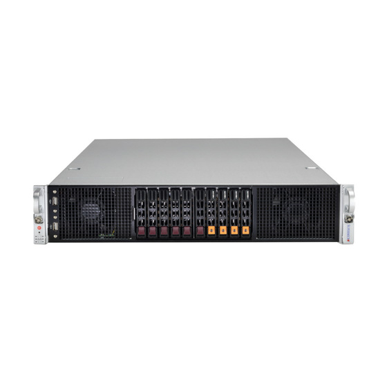 Supermicro SuperServer 220GP-TNR 2U DP LGA4189 max. 4TB 6xGPU 10x2,5 (6x NVMe optional) 2xM.2 AIOM network 2x2600W