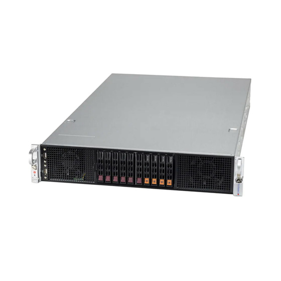 Supermicro SuperServer 220GP-TNR 2U DP LGA4189 max. 4TB 6xGPU 10x2,5 (6x NVMe optional) 2xM.2 AIOM network 2x2600W