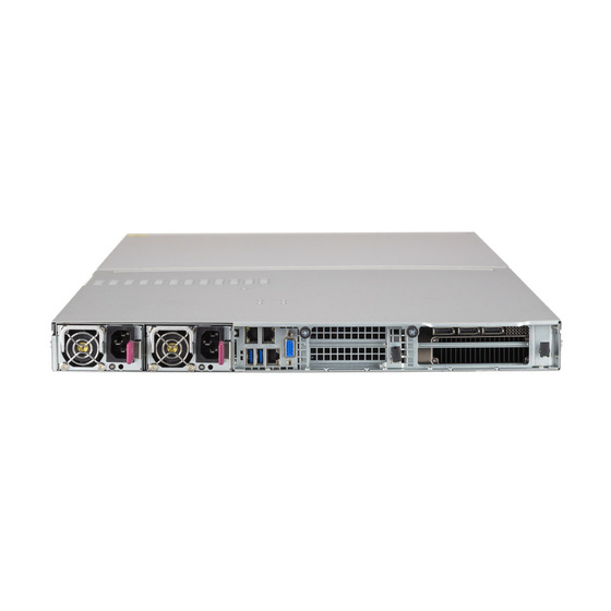 Supermicro SuperServer 120GQ-TNRT 1U DP LGA4189 max. 4TB 4xGPU 2xNVMe 2xSATA M.2 2x10GbE 2x2000W