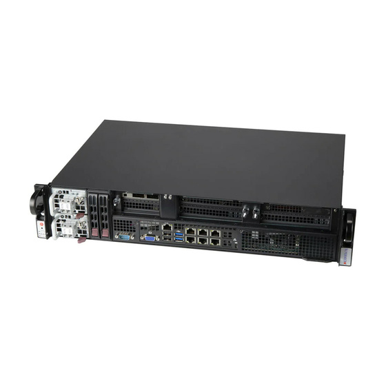 Supermicro SuperServer 210P-FRDN6T IoT 2U UP LGA4189 max. 2TB up to 4x PCIe 4.0 2x2,5 M.2 2x10GbE 4x1GbE 2x600W -48V short-depth