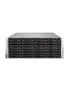 Supermicro SuperServer 640P-E1CR24L 4U DP LGA4189 max. 4TB 4xPCIe 4.0 24x3,5" SAS 12G IT-Mode HBA (4x U.2 NVMe opt.) M.2 2x10GbE 2x1200W