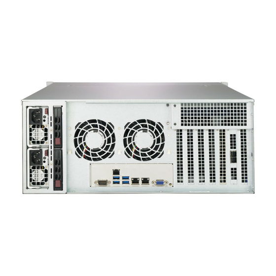 Supermicro SuperServer 640P-E1CR24H 4U DP LGA4189 max. 4TB 4xPCIe 4.0 24x3,5 SAS 12G HW-RAID M.2 2x10GbE 2x1200W