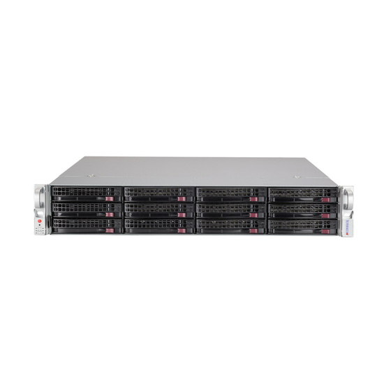 Supermicro SuperServer 620P-ACR16L 2U DP LGA4189 max. 4TB 5xPCIe 4.0 16x3,5 SAS 12G IT-Mode HBA (4x U.2 NVMe opt.) M.2 2x10GbE 2x1600W