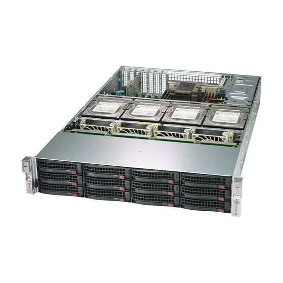 Supermicro SuperServer 620P-ACR16H 2U DP LGA4189 max. 4TB 5xPCIe 4.0 16x3,5 SAS 12G HW-RAID (4x U.2 NVMe opt.) M.2 2x10GbE 2x1600W