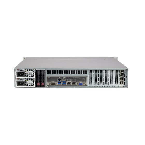 Supermicro SuperServer 620P-ACR12L 2U DP LGA4189 max. 4TB 5xPCIe 4.0 12x3,5 SAS 12G IT-Mode HBA (4x U.2 NVMe opt.) M.2 2x10GbE 2x1200W